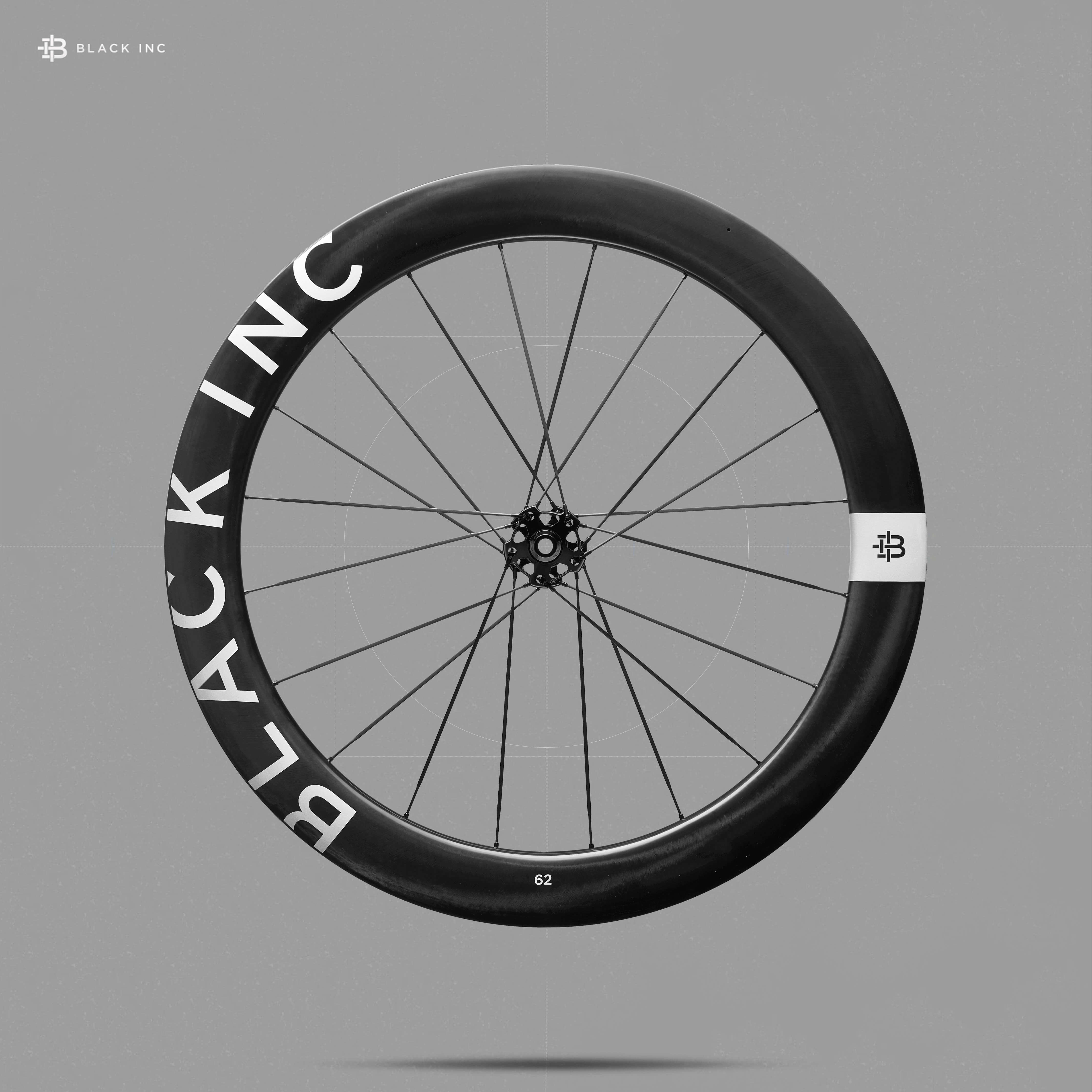SIXTY TWO Carbon Aero Wheelset (62mm) | Black Inc
