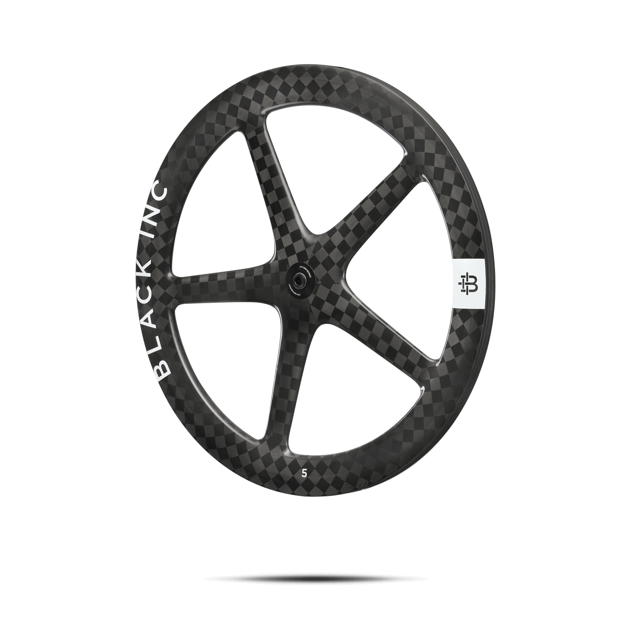FIVE Track Front Wheel - Solid Carbon Spoke
