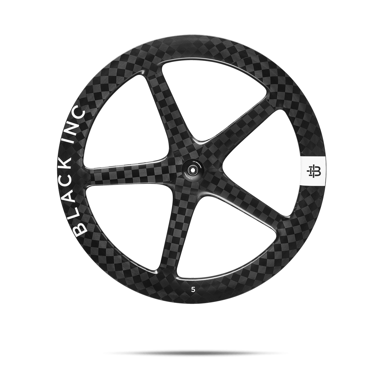 FIVE Track Front Wheel - Solid Carbon Spoke