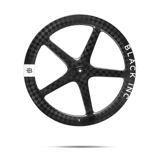 FIVE Track Front Wheel - Solid Carbon Spoke