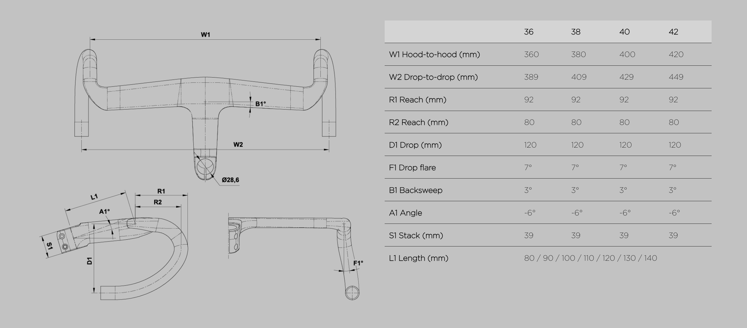 Integrated Aero Barstem AB02