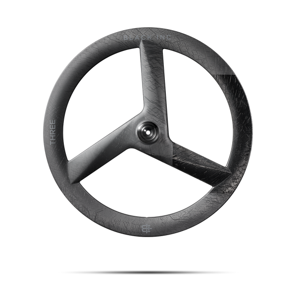 Tri spoke online front wheel